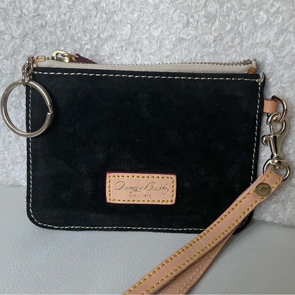 Dooney & Bourke Suede Key & Coin Pouch ▪️ VINTAGE ▪️ AMAZING CONDITION - Picture 4 of 12